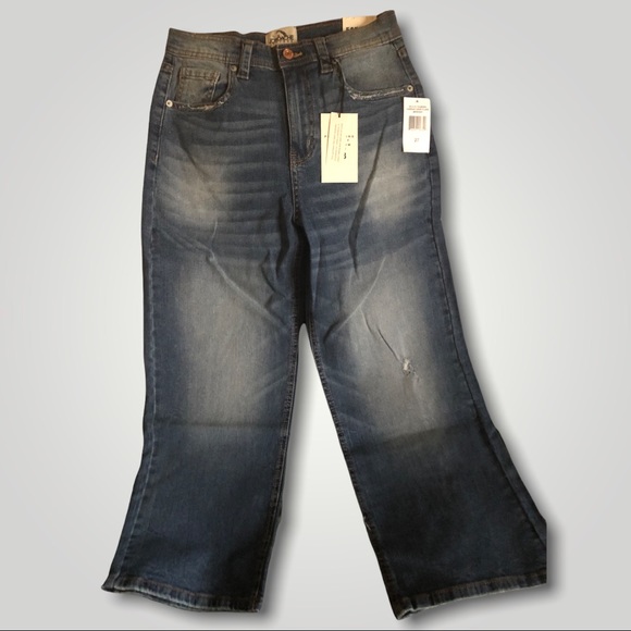 NWT Jordache vintage Farrah Crop Flare - Picture 4 of 14